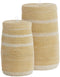 Light & Living Mand Bellagio - Crème - Ø33cm - Set van 2 - Modern