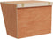 vidaXL - Hooiruif - voor - konijnen - 25x18,5x20,5 - cm - massief - vurenhout