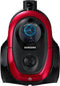 Samsung VC07M2110SR - Cilinderstofzuiger - 700 W 1,5 l zakloos - Rood zwart