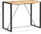 vidaXL - Bartafel - 140x70x110 - cm - massief - mangohout