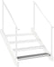 vidaXL - Traptrede - rooster - 90x24x7 - cm - gegalvaniseerd - staal