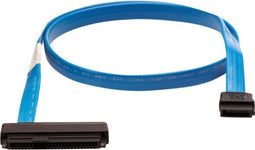 Hewlett Packard Enterprise P06307-B21 - SAS-kabel - Mini-SAS naar Mini-SAS - Blauw