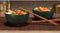Secret de Gourmet Poke bowl Jade 2 stuks - Met eetstokjes - Aardewerk - Kom
