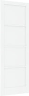 vidaXL - Interieurdeur - 'ORKDAL'Wit - 83x232x4 - cm - Massief - Vurenhout
