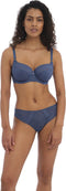 Freya Viva UW Side Support Bra - Dames Beha - 4-delige cup met zijsteun - Blauw