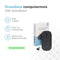 Trendfield Draadloze Muis - Oplaadbare Ergonomische Muis met Stille Klik - Bluetooth - Zwart