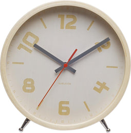 Karlsson Tafelklok Pure Wood - Bruin
