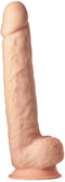Dream Toys Dildo Love Toy Real Love Dual Density Xxl Dildo 15Inch Flesh beige
