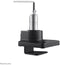 Neomounts NM-D775BLACK - Bureaumount - 360° roteren en verstelbare hoogte - Zwart