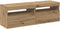 vidaXL - Tv-meubels - met - LED - 2 - st - bewerkt - hout - artisanaal - eiken