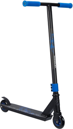 Nijdam Blue Smoke - Stuntstep - Lichtgewicht aluminium - Zwart/Blauw