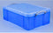 Opbergbox Really Useful 50 liter 710x440x230mm transparant blauw