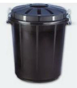 Vuilnisemmer Denox 70 L Zwart