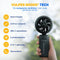 Vulpes Goods® Handventilator PRO - 3in1 Draagbaar - Oplaadbaar USB Ventilator - 4000 mAh - 5 Snelheden - Opvouwbaar Design - Zwart