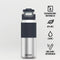 Kambukka Elton geïsoleerde drinkfles 750ml - Stainless Steel met 3-in-1 lid en makkelijke reiniging