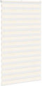 vidaXL - Zebra - rolgordijn - 120x200 - cm - stofbreedte - 115,9 - cm - marmerbeige
