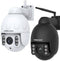 Foscam SD4 - PTZ Buitencamera 4MP Dual-Band WiFi 2-weg audio - Zwart