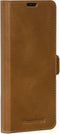 Dbramante1928 Galaxy S21 - Flip cover - Magneetsluiting en pasjesvakjes - Cognac