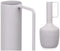 Vaas Met handvat Grijs Staal 12 x 30 x 12 cm (6 Stuks)
