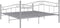 vidaXL - Bedframe - metaal - grijs - 180x200 - cm