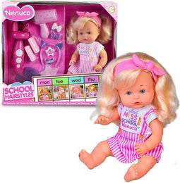 Nenuco Kapsels Voor Schoolbabypop Roze