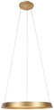 Steinhauer Ringlux 3692GO - Hanglamp - LED ring Ø60 cm 4000 lumen - Goud