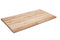 Feel Furniture - 200x100 Eettafel - Massief Glad Boomstamblad Eiken - 5 cm dik - Twin U Frame