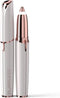Finishing Touch Flawless Brows - Nieuwe generatie precisie-wenkbrauwentrimmer - Zacht en veilig - Wit + Spiegel