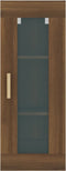 vidaXL - Wandkast - 34,5x34x90 - cm - bruin - eikenkleur