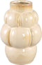 PTMD Nolay Vaas - 16 x 16 x 22 cm - Keramiek - Creme