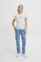 Ichi IHRUNELA SS5 - Dames T-shirt - Katoen - Cloud Dancer (2023)