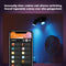 Philips Hue Fugato - opbouwspot - 2 slimme GU10 spots met 16 miljoen kleuren - zwart (2 stuks)