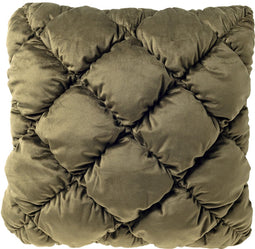Dutch Decor SOOF - Sierkussen 45x45 cm - Mayfly - groen - Inclusief binnenkussen
