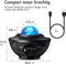 iMoshion Sterren Projector - Projector Sterrenhemel met 10 lichtstanden - Nachtlampje / Sterrenprojector Kinderen - Galaxy Projector met Muziek - Sterrenlamp