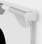 vidaXL - Doucherolgordijn - met - cassette - 140x240 - cm - stofbreedte - 136 - cm