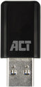 ACT AC4470 - Mini Dual Band AC1200 USB 3.2 Gen1 Netwerkadapter - 1200 Mbps snelheid - Compact ontwerp