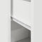 vidaXL - Dressoir - Wit - 38x34,5x75 - cm - Gelaagd - Hout