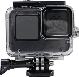 Waterdichte Behuizing Geschikt Voor GoPro Hero 12, 11, 10 & 9 Action Camera - Duiken - Transparant