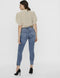 VERO MODA VMTILDE MR S ANK ZIP J VI3113 GA NOOS - Denim jeans - Mid rise - Licht blauw