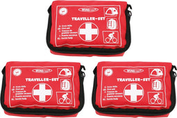 WUNDmed® | 3 x EHBO setje | reisformaat | 32-delig | eerste hulp |