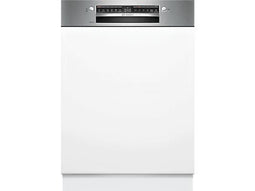 BOSCH SMI4HVS14E - Half-geïntegreerde vaatwasser - 60 cm - 46 dB(A) - Geborsteld staal