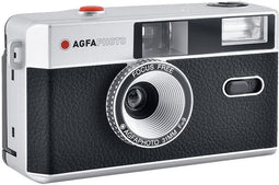 AgfaPhoto Reusable Camera - Analoge Fotocamera - Ingebouwde flitser - Zwart