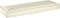 vidaXL - Ligbedkussen - voor - Bank - Crème - 120x40x8 - cm - Oxford - Stof