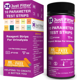 10 Verschillende Parameterteststrips om te controleren op UTI, Niergezondheid en meer - 100 Stuks