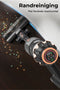 MYBOT S10 VisionPro - Steelstofzuiger - 430W - 34Kpa - 3 Zuigniveaus - Draadloos - Zakloos - Zwart/Rosegoud