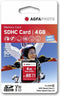 AgfaPhoto SDHC Class 10 4GB - Geheugenkaart - Max. leessnelheid 90 MB/s - Max. schrijfsnelheid 12 MB/s