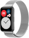 iMoshion Bandje Geschikt voor Huawei Watch Fit - iMoshion Milanees magnetische band met installatiehulp - Zilver