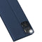 Dux Ducis Motorola Moto E22 - Slim Softcase Bookcase - Pasjeshouder - Donkerblauw