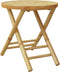 vidaXL - Tuintafel - inklapbaar - 45x45x45 cm - bamboe