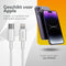 Wurk USB-C kabel naar Lightning - Kabel geschikt voor Ipad en Iphone - 1M - Wit